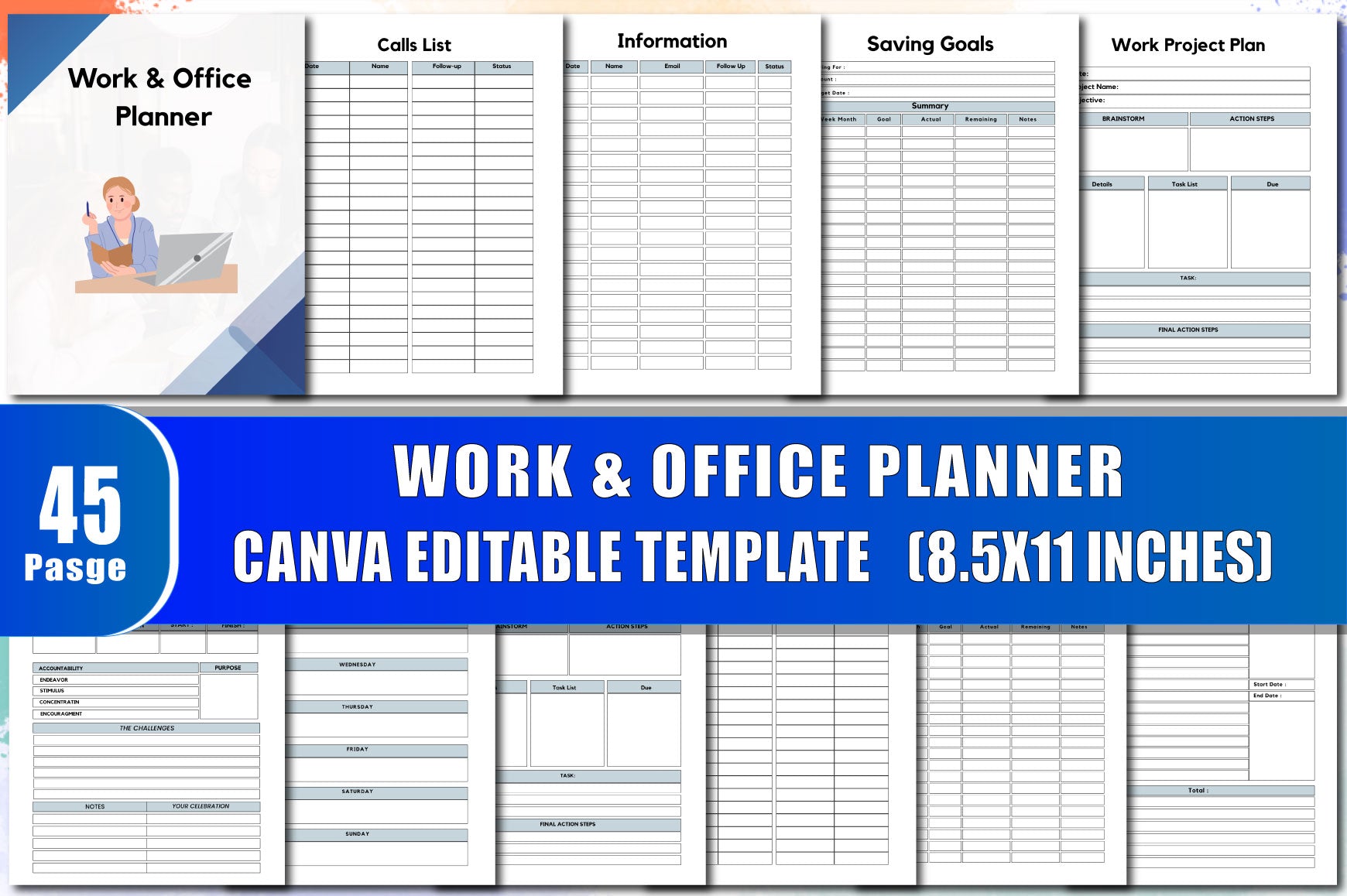 Work Office Planner