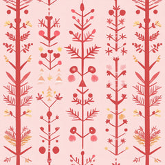 Pink Scandinavian Christmas Patterns Clipart Bundle - CraftNest - Digital Crafting and Art