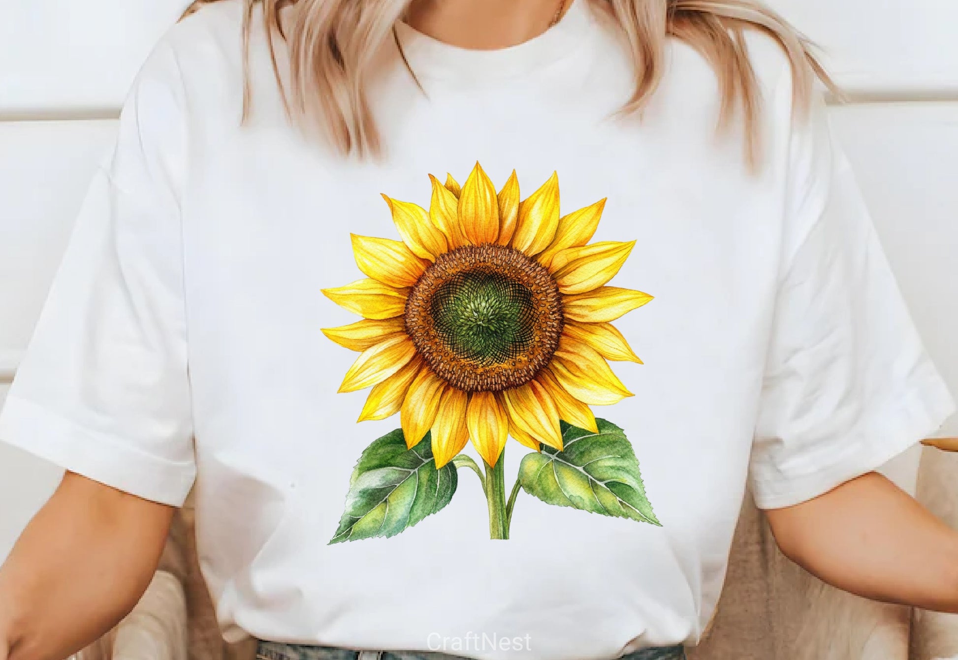 Sunflowers Clipart Bundle - CraftNest - Digital Crafting and Art