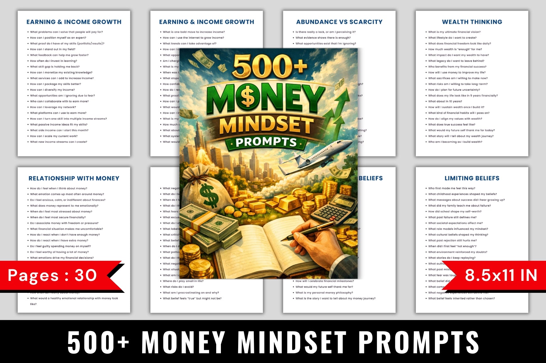 Money Mindset Prompts