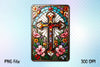 Stained Glass Cross Tarot Card Clipart Bundle 9
