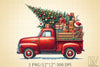 Christmas Truck Clipart Bundle 9