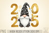 New Year Gnomes 2025 Clipart Bundle 6