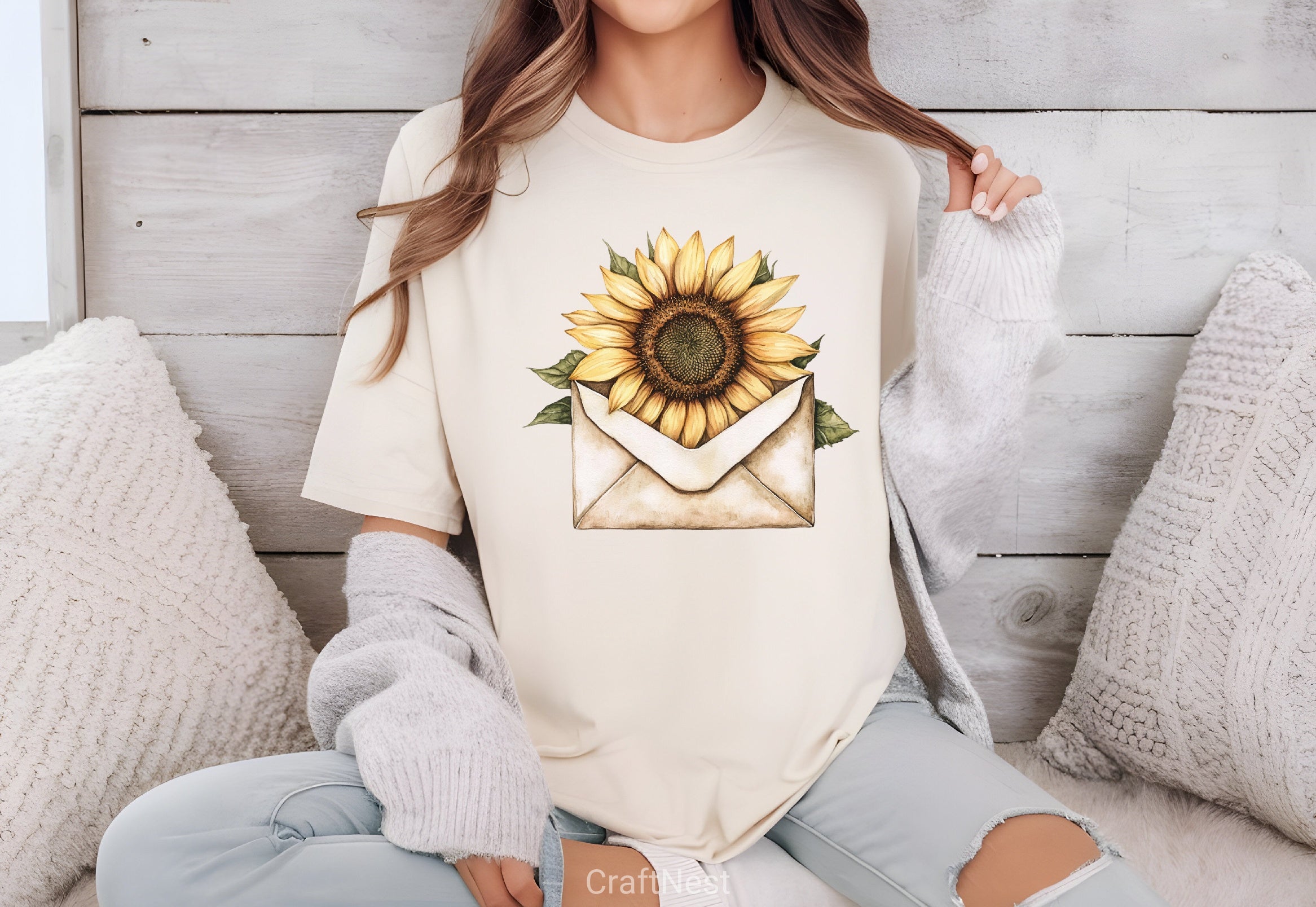 Sunflowers Clipart Bundle - CraftNest - Digital Crafting and Art