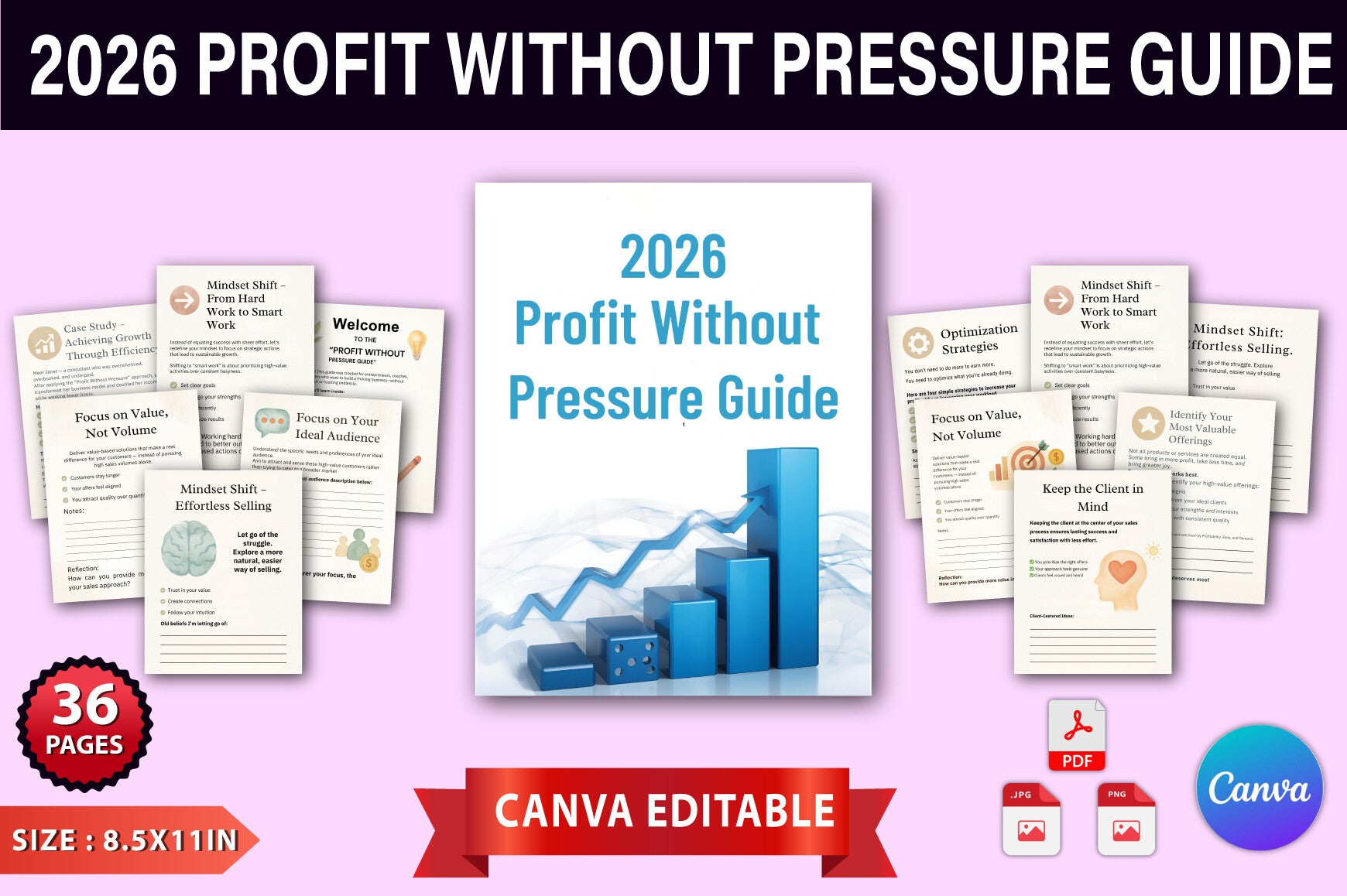 Profit Without Pressure: Guide Planner