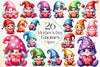 Mother's Day Gnomes Clipart Bundle 2