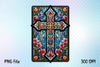 Stained Glass Cross Tarot Card Clipart Bundle 15