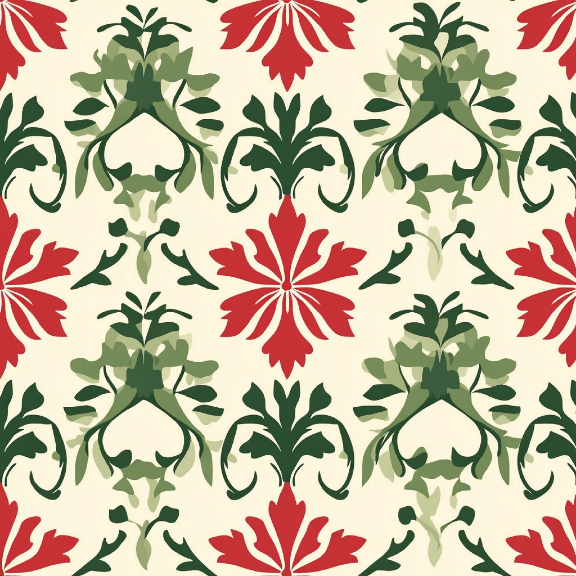 Red Green Christmas Patterns Clipart Bundle - CraftNest - Digital Crafting and Art