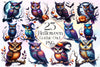 Halloween Owl Gothic Owl Clipart Bundle