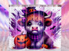 Halloween Highland Cow Tumbler Wrap Bundle 4