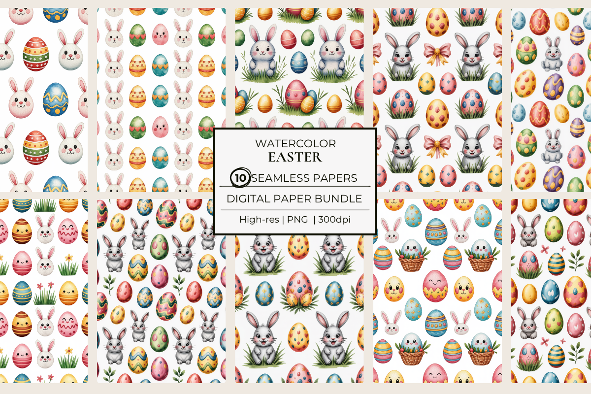 Easter Seamless Papers