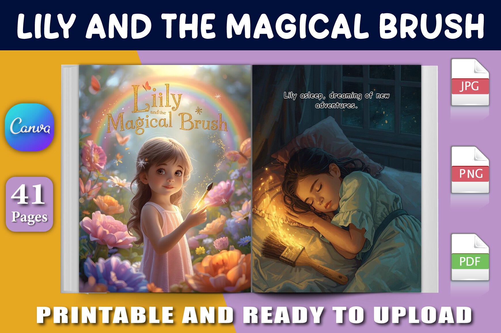 Lily and the Magical Brush Book