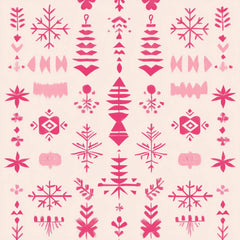 Pink Scandinavian Christmas Patterns Clipart Bundle - CraftNest - Digital Crafting and Art