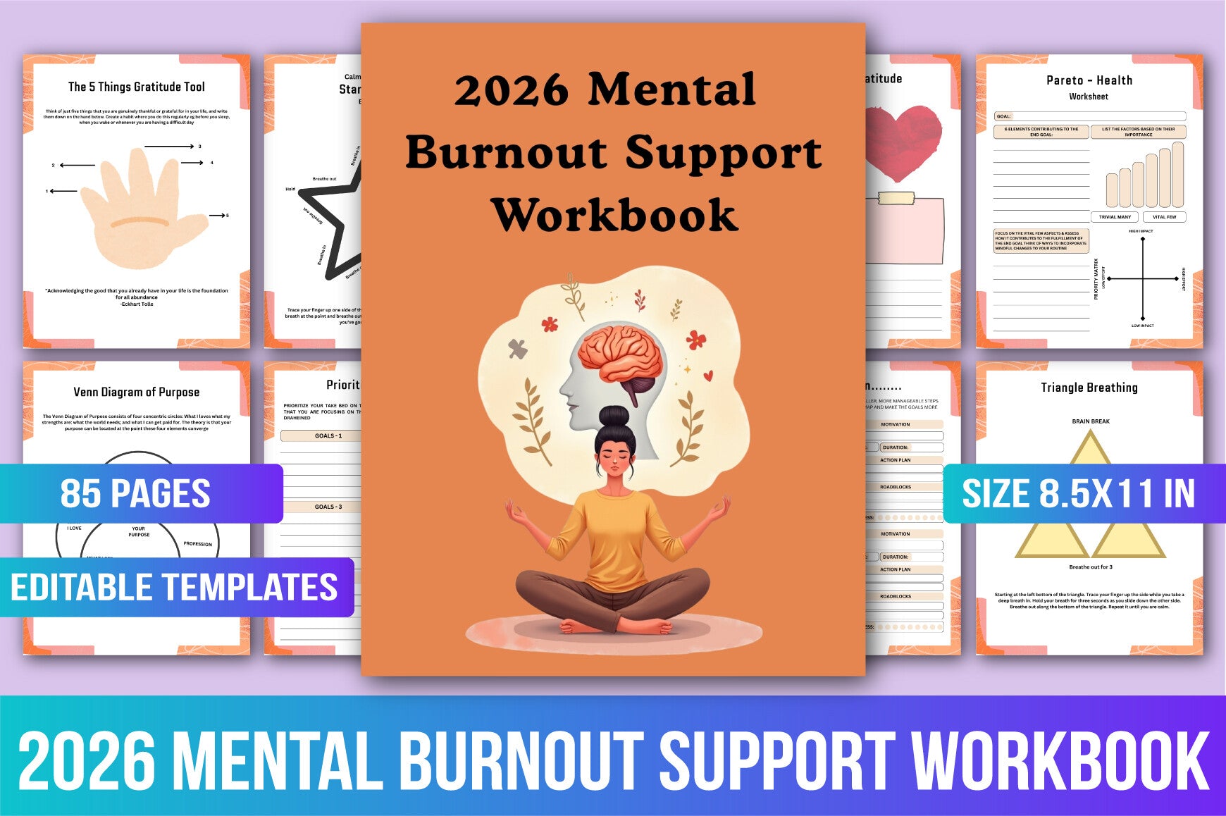 Mental Burnout Support Workbook