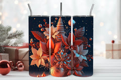 Flower Tumbler Wrap Bundle 17 - CraftNest - Digital Crafting and Art