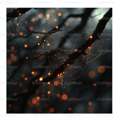 Halloween Bokeh Clipart Bundle - CraftNest - Digital Crafting and Art