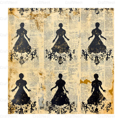 Halloween Damask Clipart Bundle - CraftNest - Digital Crafting and Art