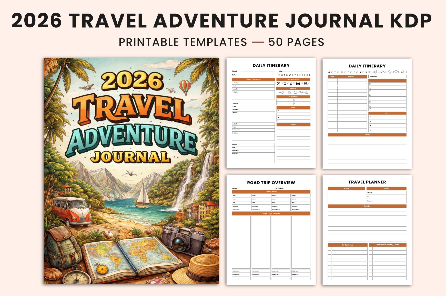 Travel Adventure Journal