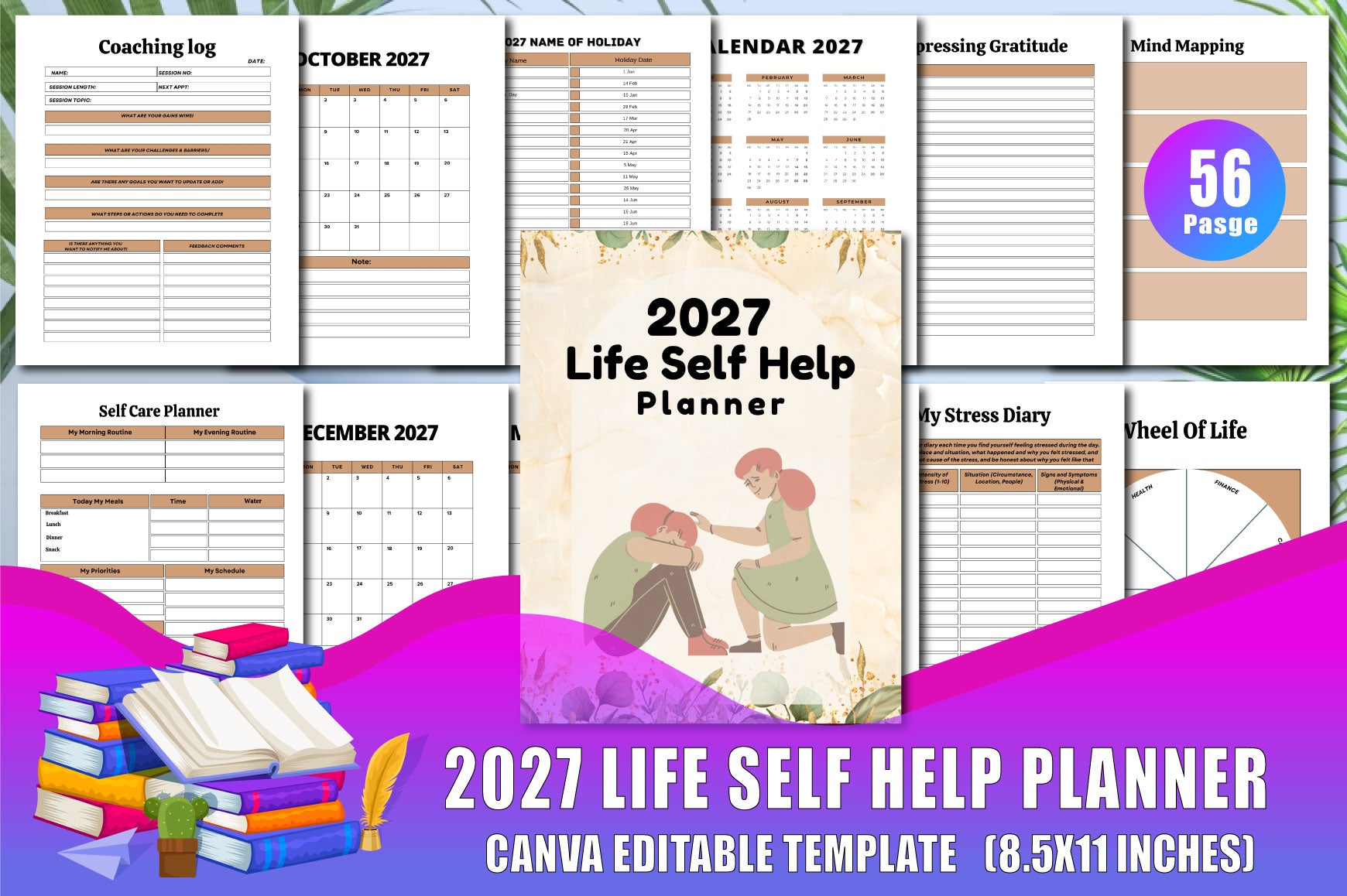 Life Self Help Planner