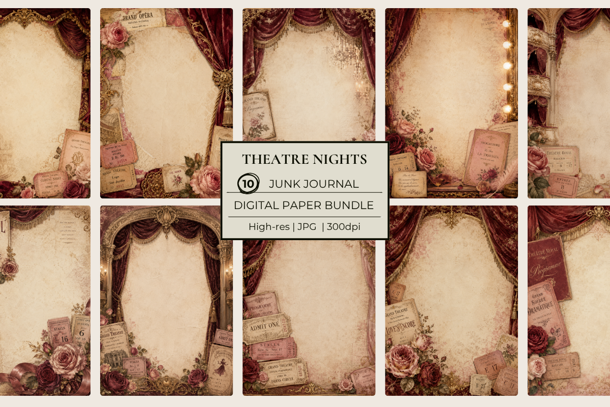 Junk : 50 Theatre Nights Junk Journal