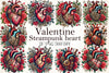 Steampunk Heart Clipart Bundle