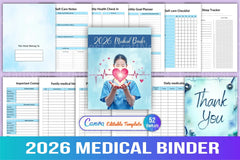 Medical Binder: Organized Health Records - CraftNest - Digital Crafting and Art