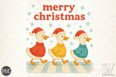 Merry Christmas Goose Clipart Bundle - CraftNest - Digital Crafting and Art