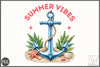 Summer Vibes Anchor Clipart Bundle 2