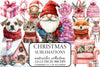 Christmas Sublimations Clipart Bundle