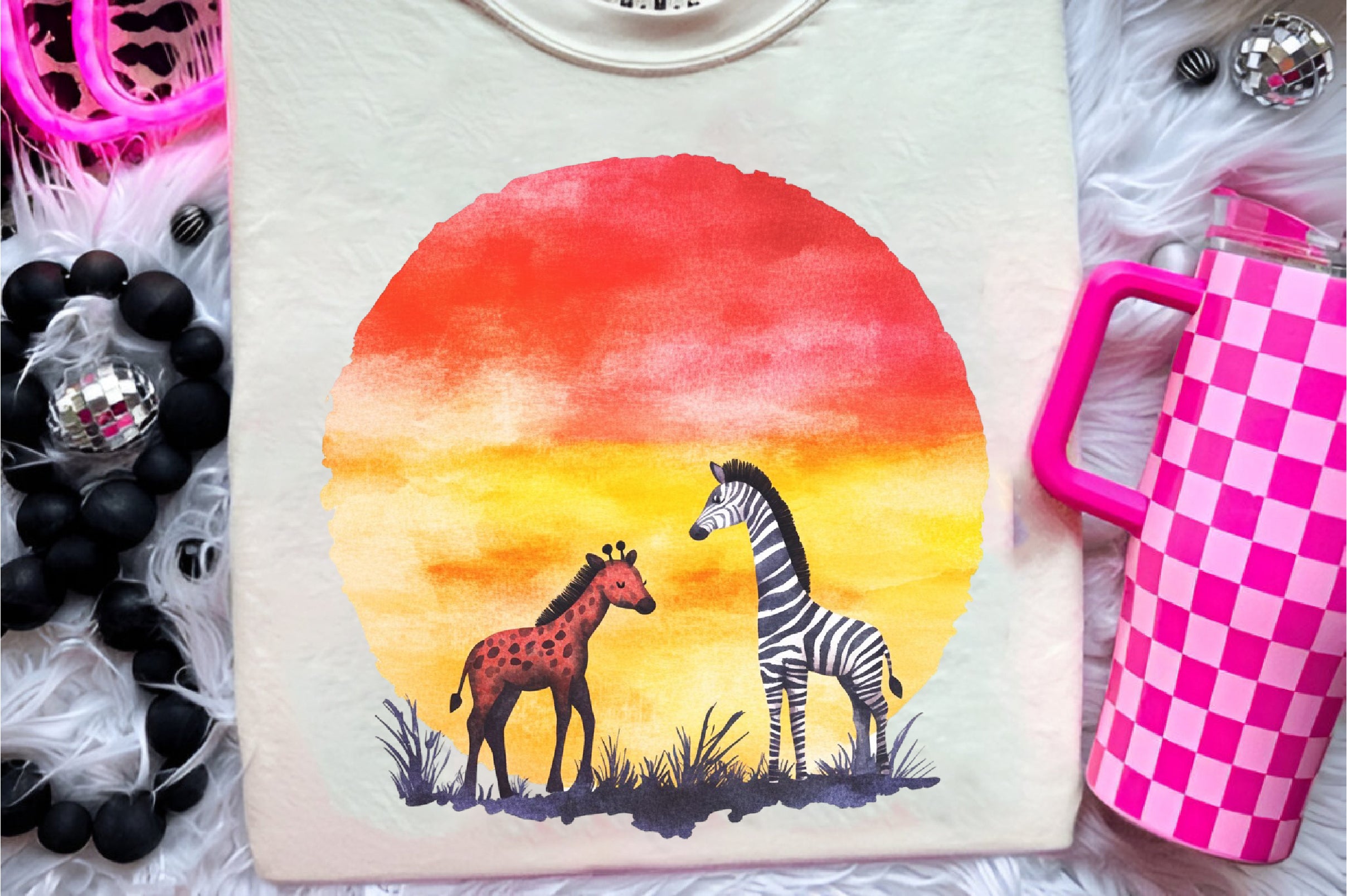 Cute Boho Baby Safari Animals Clipart Bundle - CraftNest - Digital Crafting and Art