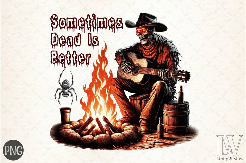 Sometimes Dead Is Better Skeleton Clipart Bundle - CraftNest - Digital Crafting and Art