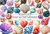 Ocean Sea Shell Clipart Bundle