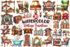 Vintage Furniture Clipart Bundle