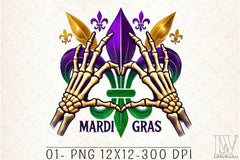 Mardi Gras Clipart Bundle - CraftNest - Digital Crafting and Art