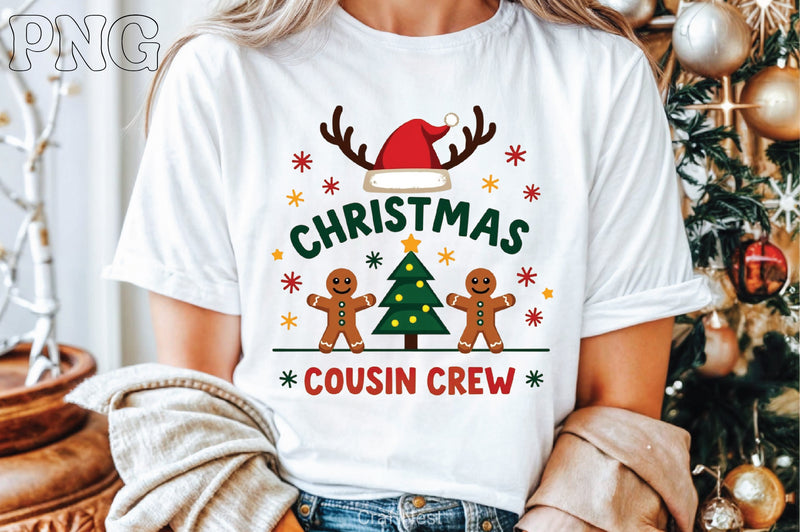Christmas Cousin Crew Clipart Bundle - CraftNest - Digital Crafting and Art