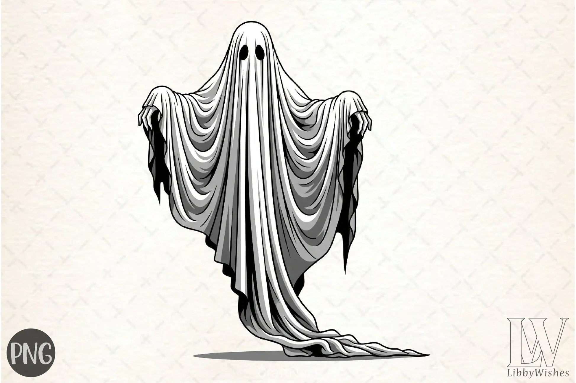 Halloween Ghost Clipart Bundle 14 - CraftNest - Digital Crafting and Art