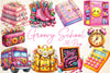 Groovy School Clipart Bundle 3