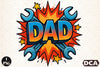 Dad Comic Style Clipart Bundle