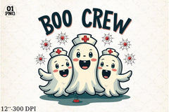 Boo Crew Clipart Bundle - CraftNest - Digital Crafting and Art