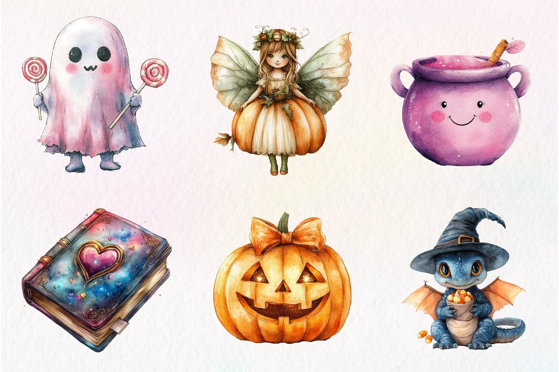 Cute Halloween Huge Clipart Bundle - CraftNest - Digital Crafting and Art