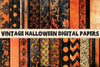 Vintage Halloween Digital Paper Pack 1