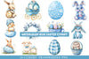 Blue Easter Clipart