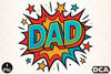 Dad Comic Style Clipart Bundle