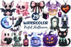 Pastel Gothic Halloween Clipart Bundle