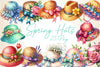 Spring Hats Clipart Bundle 2