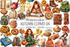 Watercolour Autumn Clipart Bundle