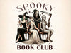 Spooky Book Club Bookish Halloween Clipart Bundle
