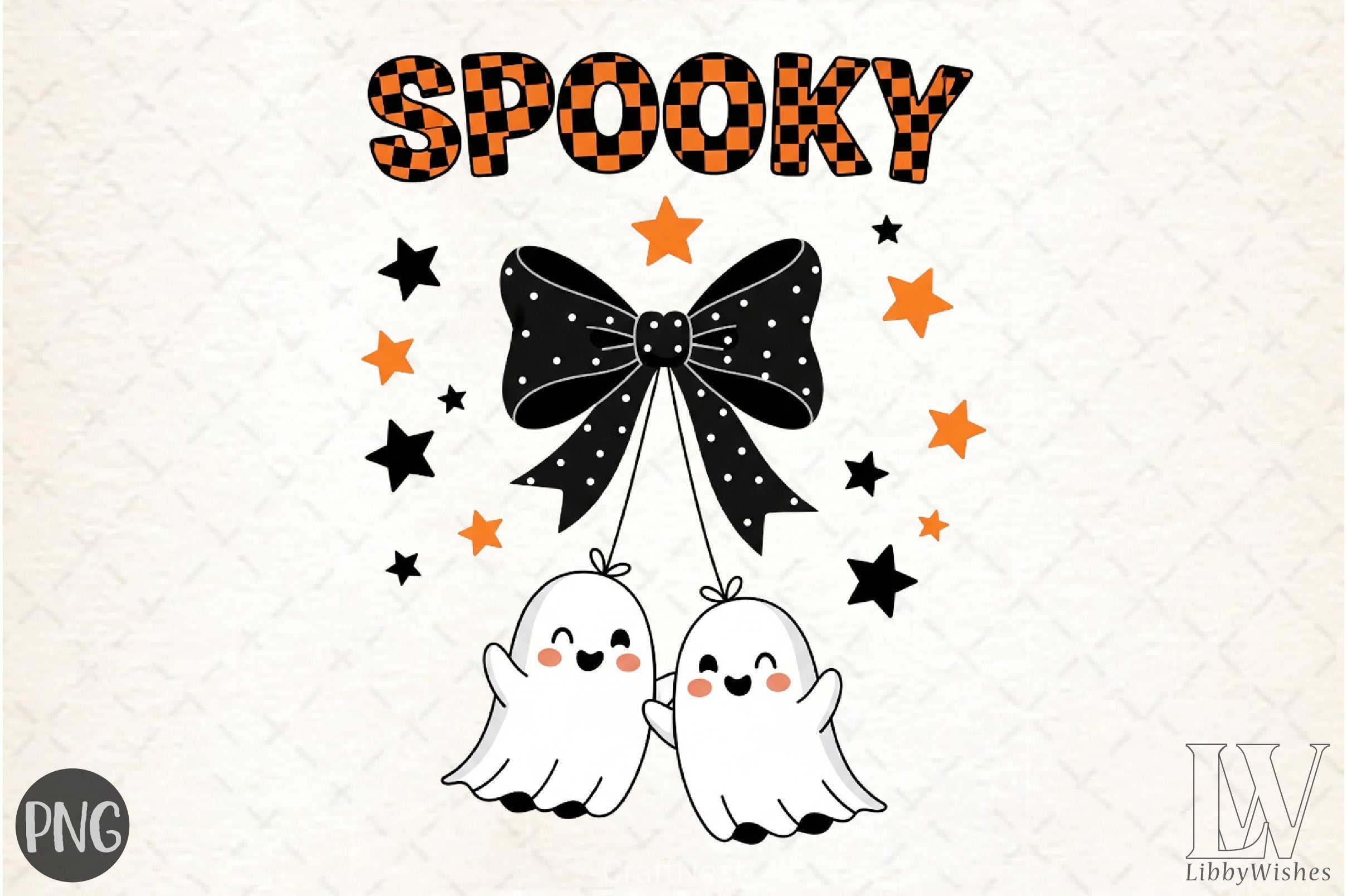 Coquette Halloween Ghost Cherry Clipart Bundle - CraftNest - Digital Crafting and Art