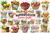 Summer Basket Clipart Bundle 2