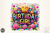Birthday Girl Floral Clipart Bundle